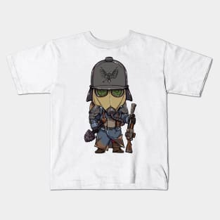 Death Korps of Prussia - Soldier in Gas Mask inspired by DKOK Kids T-Shirt